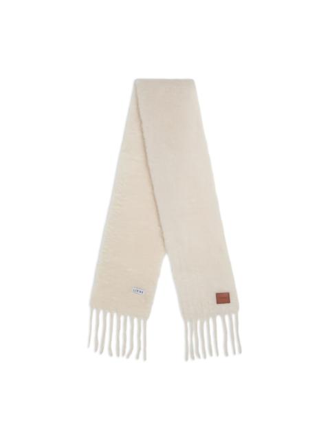 brushed-finish scarf