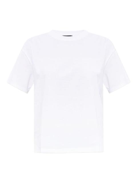 logo-patch cotton T-shirt