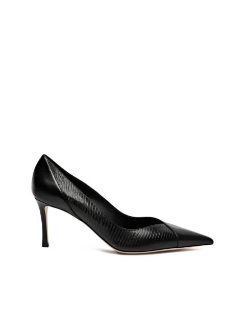 Cass 75 calf leather pumps