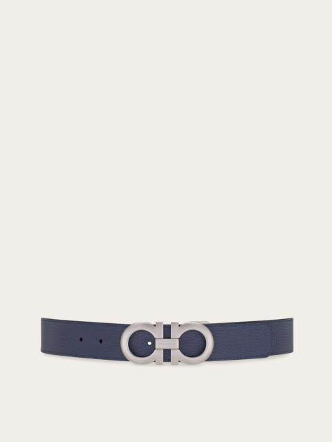 Reversible and adjustable Gancini belt