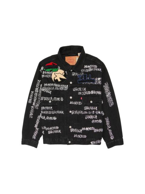 Stussy x Denim Tears x Our Legacy TTL Denim Jacket Black