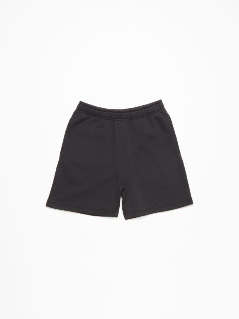 Fleece shorts - Black