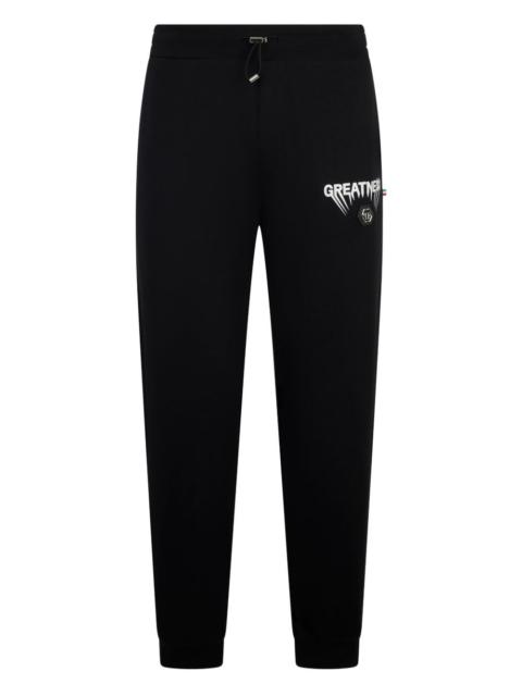 logo track pants