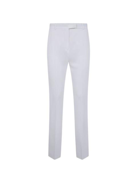 concealed-fastening tailored trousers