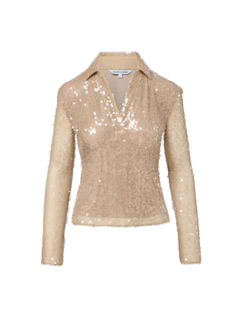 MERYL SEQUIN BLOUSE