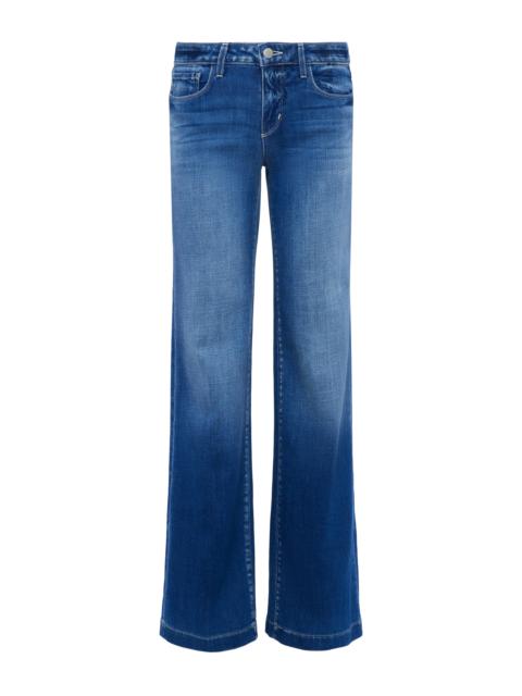 Joanne Low-Rise Wide-Leg Jean