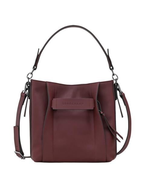 Longchamp 3D S Crossbody bag Burgundy - Leather