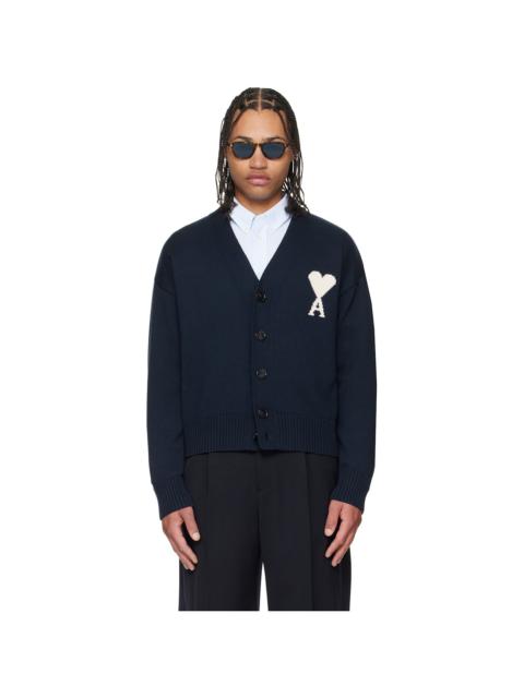 Navy Wool Ami de Coeur Cardigan