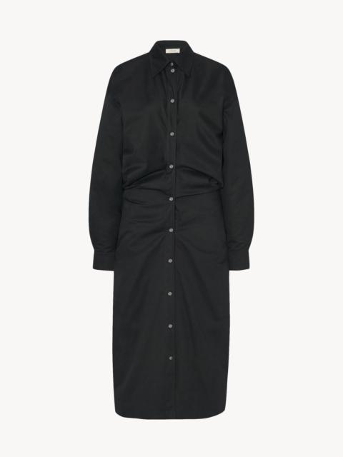 Yuske Dress in Cotton and Cashmere