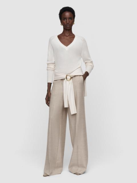 Lucille Light Pure Cashmere V Neck Jumper