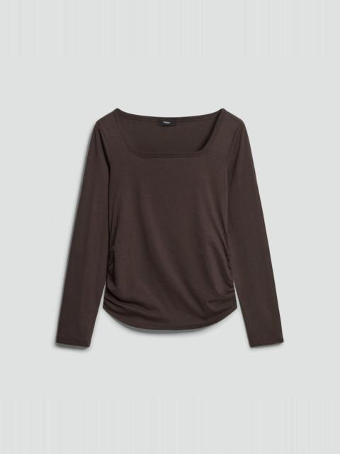 Square Neck Tee in Certified Organic Cotton