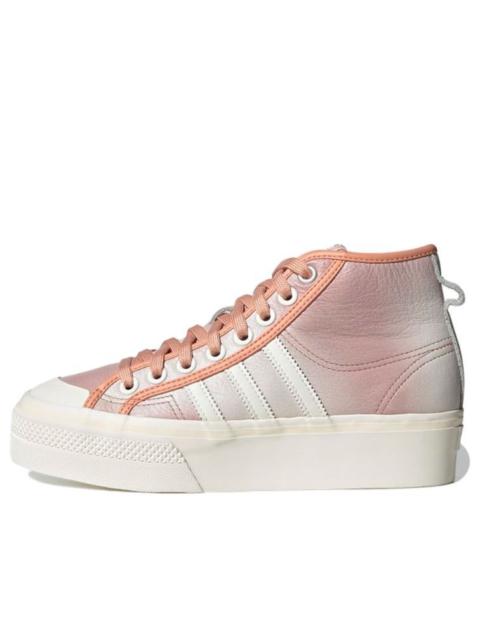(WMNS) adidas originals Nizza Platform Mid 'Multi' GX6521