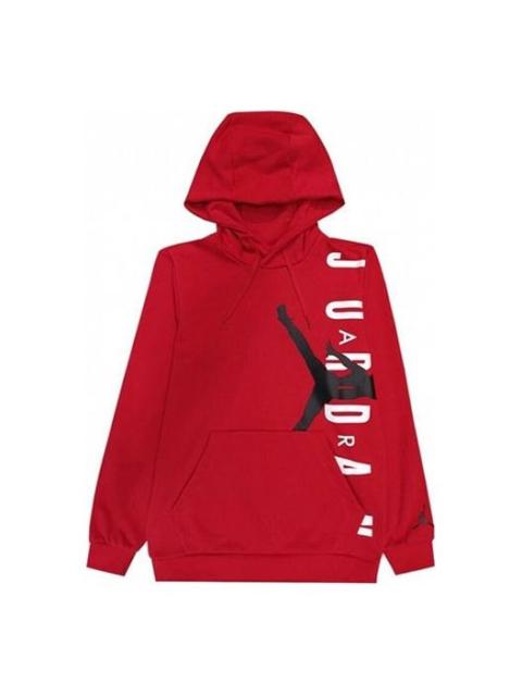 Men's Air Jordan Athleisure Casual Sports Pullover Red CV5482-687