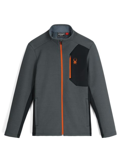 Mens Bandit Full Zip Jacket - Slate Blue