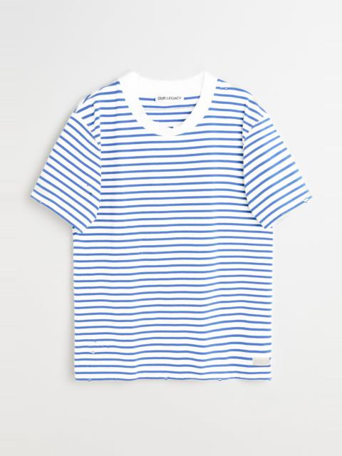 Bliss T-shirt Genova Stripe Rough Cotton