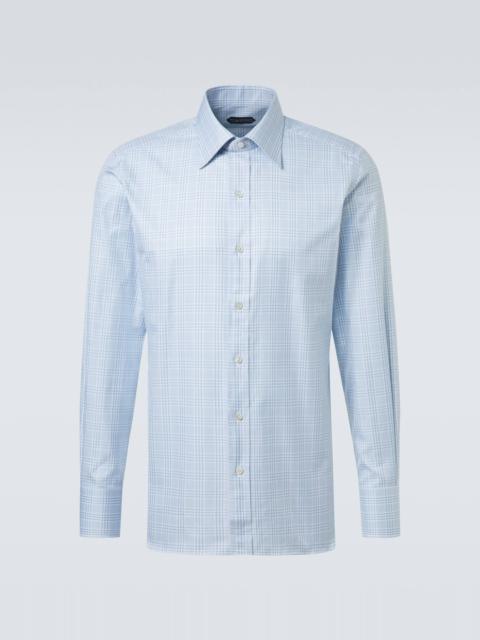 Checked cotton shirt