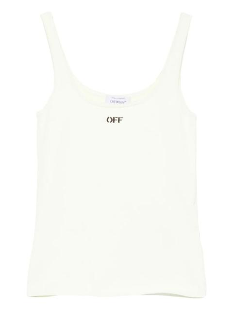 logo tank top