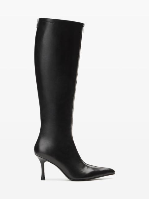 Black Leather Vera boot