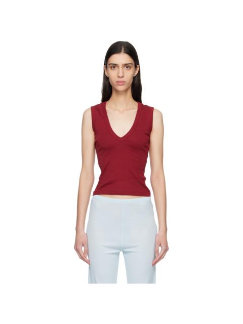 Red Dewi Tank Top