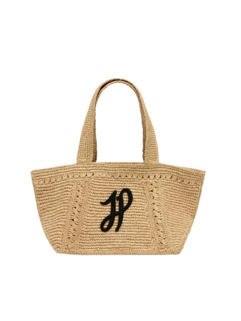 SMALL JP MONOGRAM TRAPEZE TOTE