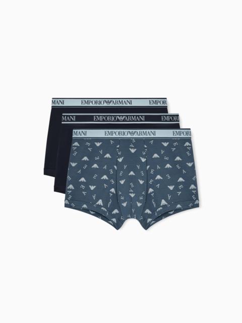 THREE-PACK OF BOXER BRIEFS WITH CORE LOGO WAISTBAND