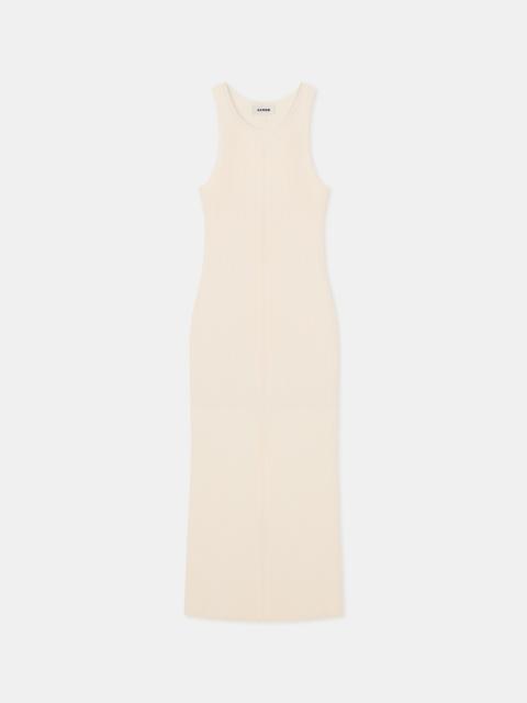 EMA
Rib-knit racer neck maxi dress
