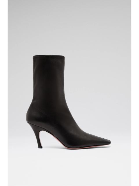 JAMIE STRETCH BOOTIE 80 BLACK STRETCH NAPPA