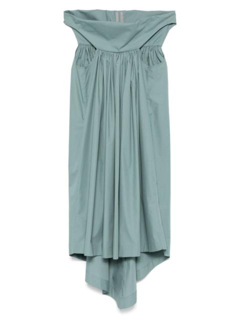 asymmetric midi dress