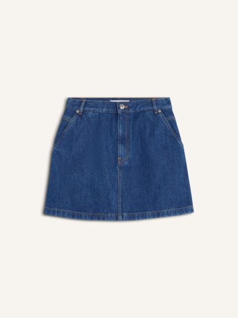 DENIM MINI SKIRT