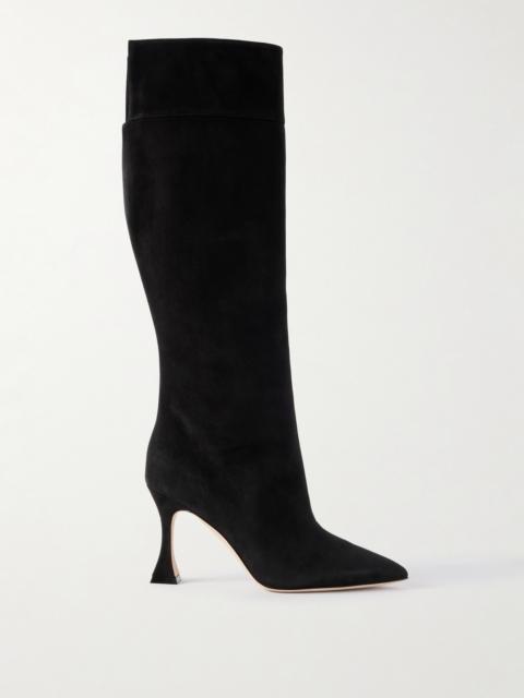 Miralonepla 90 Suede Knee Boots