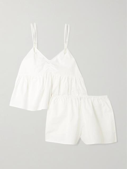 Bind Organic Cotton-poplin Pajamas