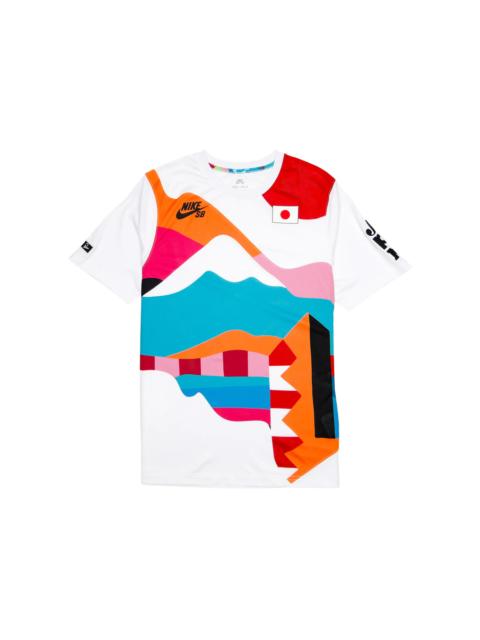 Nike SB x Parra Japan Federation Kit Crew Jersey White/Black