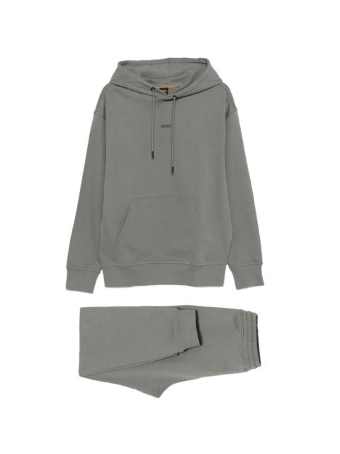 elasticated-cuffs tracksuit