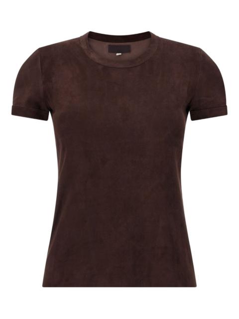 05 suede T-shirt