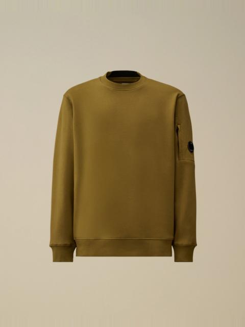 Diagonal Raised Fleece Crewneck Lens Sweatshirt