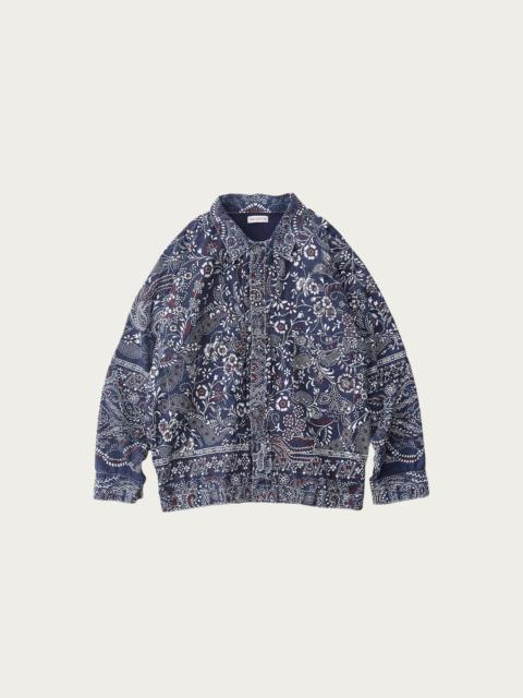 Gyan Bandana Trucker Jacket - Navy