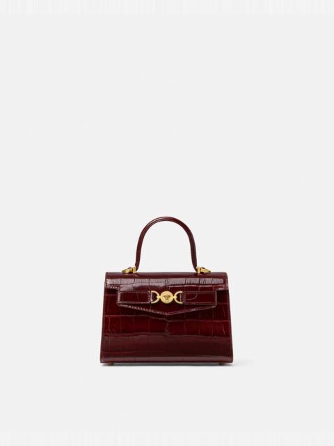 Croc-Effect Medusa '95 Small Handbag