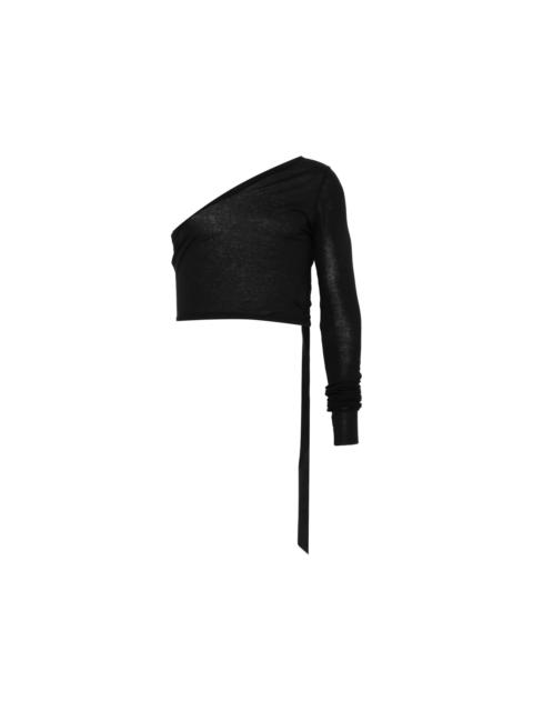 KNIT T-SHIRT - ZIGGY T BLACK