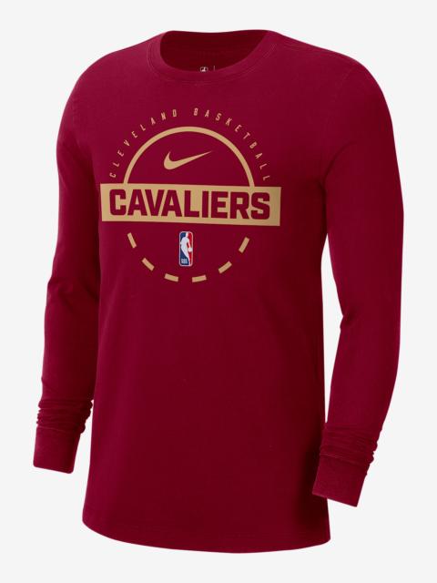 Cleveland Cavaliers Men's Nike NBA Practice Long-Sleeve T-Shirt