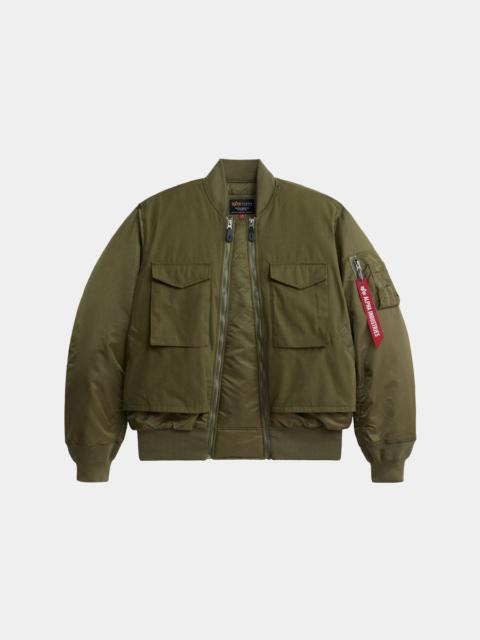 MA-1 MIXED COTTON FLIGHT JACKET