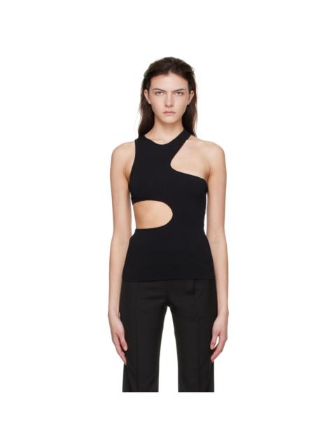 Black Viscose Tank Top