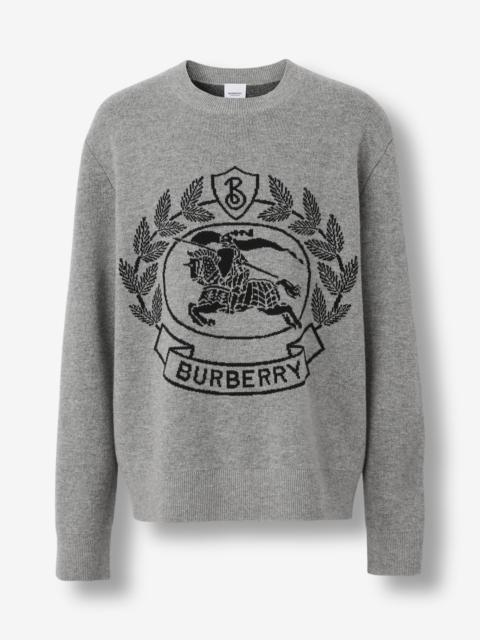 EKD Wool Jacquard Oversized Sweater