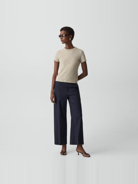 Classic Straight Pull-On Pant in Good Linen