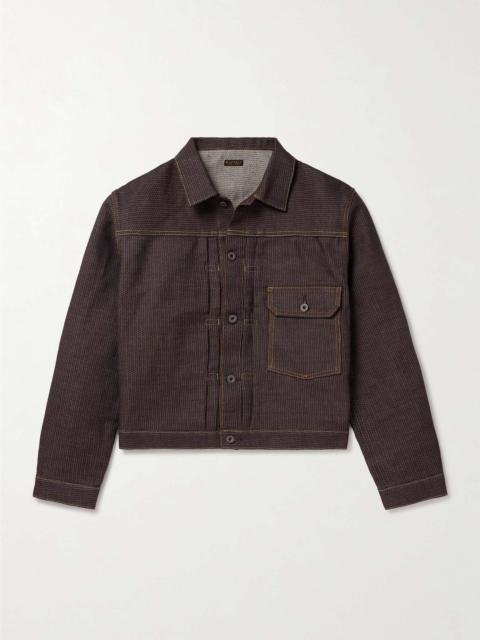 Sashiko Denim Trucker Jacket