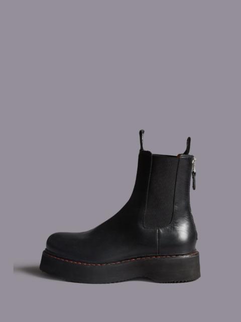 SINGLE STACK CHELSEA BOOT - BLACK | R13