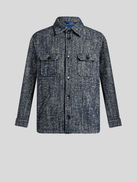 WOOL- AND ALPACA WOOL-BLEND OVERSHIRT