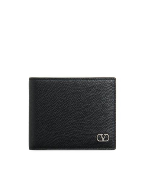 Valentino Garavani VLogo Signature wallet in grainy calfskin