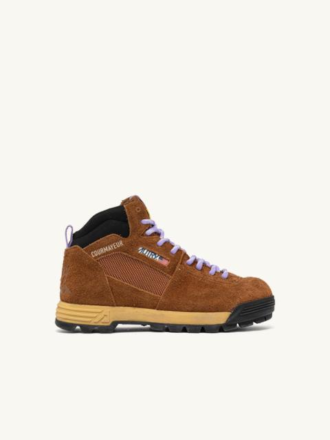 MALGA COURMAYEUR IN BROWN SUEDE