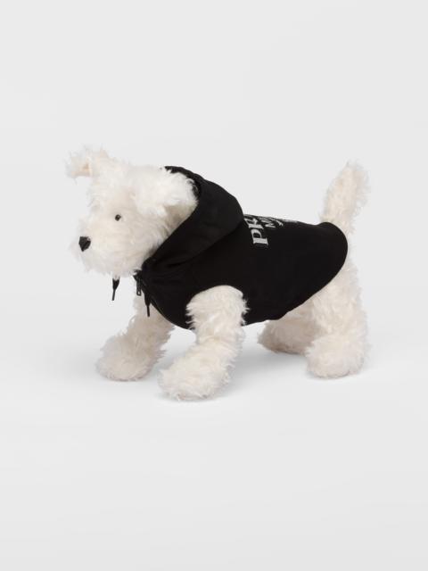 Cotton fleece hoodie for pets