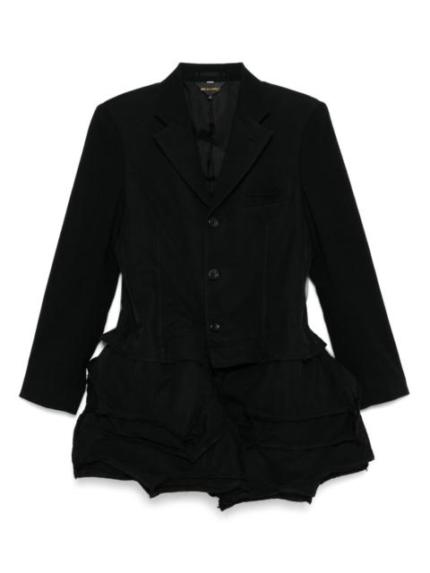 asymmetric hem blazer